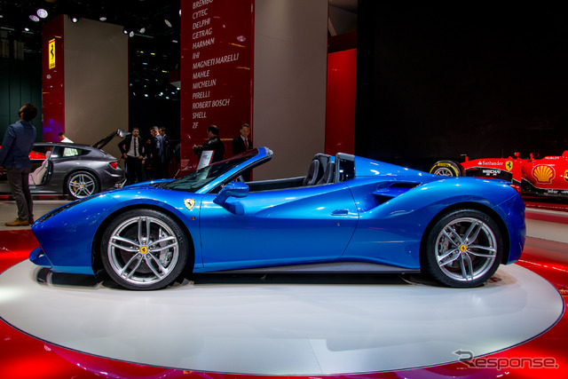 フェラーリ 488 スパイダー(フランクフルトモーターショー15)