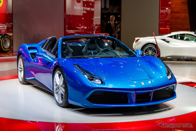 フェラーリ 488 スパイダー(フランクフルトモーターショー15)