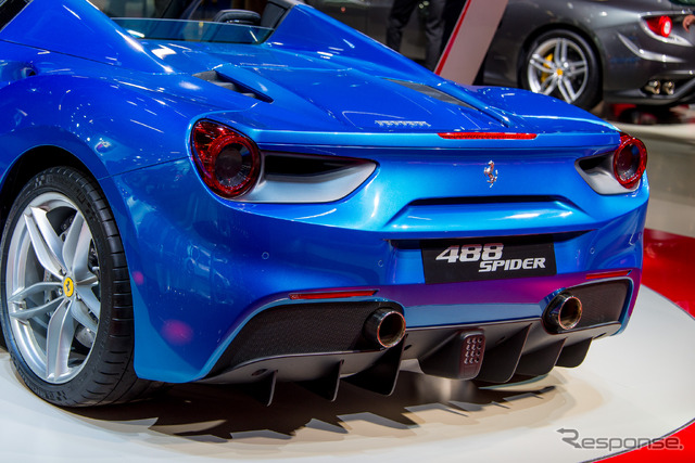 フェラーリ 488 スパイダー(フランクフルトモーターショー15)