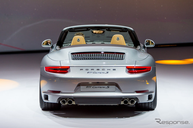 ポルシェ 911 カレラS 改良新型(フランクフルトモーターショー15)