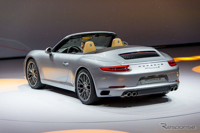 ポルシェ 911 カレラS 改良新型(フランクフルトモーターショー15)