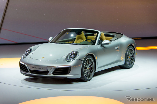 ポルシェ 911 カレラS 改良新型(フランクフルトモーターショー15)