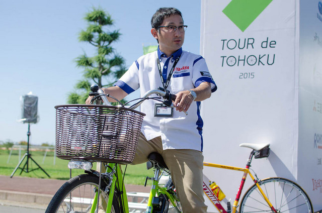 ツール・ド・東北2015の事前イベント「手ぶらdeラクラク 石巻周遊ライド」(2015年9月12日)