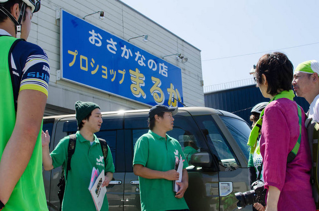 ツール・ド・東北2015の事前イベント「手ぶらdeラクラク 石巻周遊ライド」(2015年9月12日)