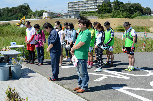 ツール・ド・東北2015の事前イベント「手ぶらdeラクラク 石巻周遊ライド」(2015年9月12日)