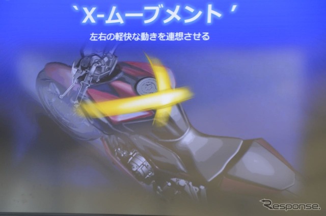 【ヤマハ MT-03 / MT-25】シートから見る躍動感…クロスムーブメントデザイン