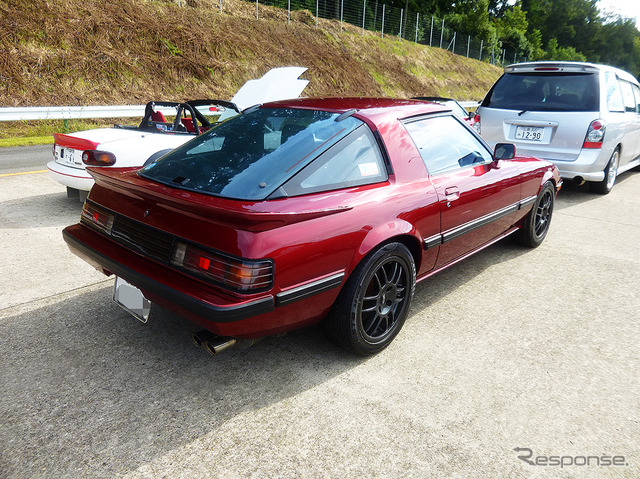 サバンナRX-7(広島・三次試験場50周年マツダファンミーティング、9月20日)