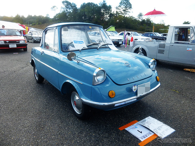 R360クーペ(広島・三次試験場50周年マツダファンミーティング、9月20日)