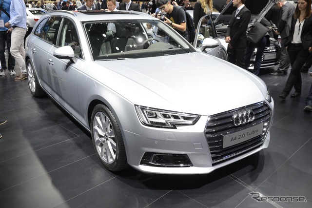アウディ A4 新型(フランクフルトモーターショー15)