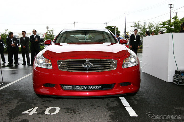 【日産1億台写真蔵】インフィニティ G35/日産 スカイライン