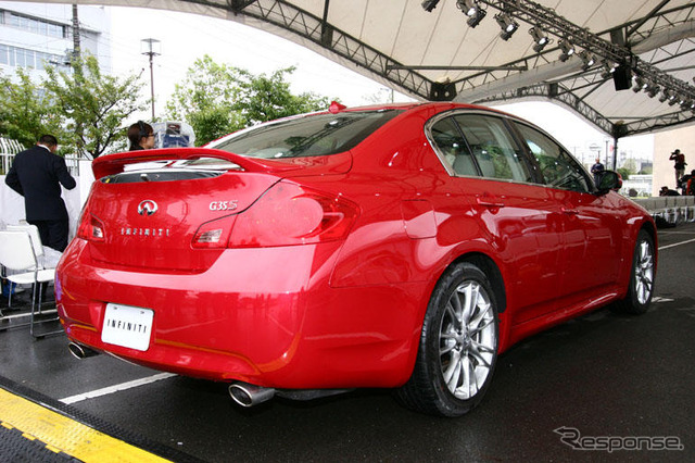 【日産1億台写真蔵】インフィニティ G35/日産 スカイライン