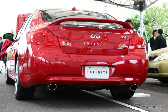 【日産1億台写真蔵】インフィニティ G35/日産 スカイライン