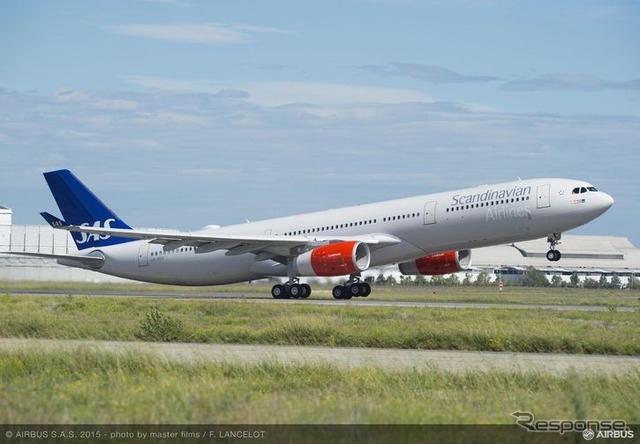 スカンジナビア航空の改良型A330-300