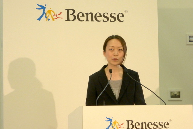 国内教育カンパニー中高生教育サービス本部本部長、上田朗子氏