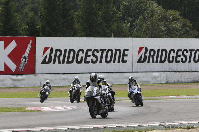 2015年9月21日、スポーツランドSUGO(宮城県柴田郡村田町)にて開催された『YZF-R1/R1Mオーナーズミーティング』。