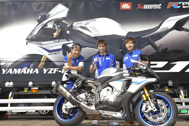 2015年9月21日、スポーツランドSUGO（宮城県柴田郡村田町）にて開催された『YZF-R1/R1Mオーナーズミーティング』。