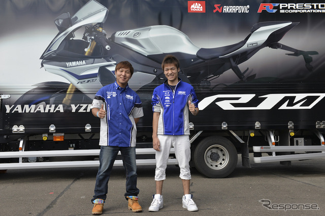 2015年9月21日、スポーツランドSUGO（宮城県柴田郡村田町）にて開催された『YZF-R1/R1Mオーナーズミーティング』。