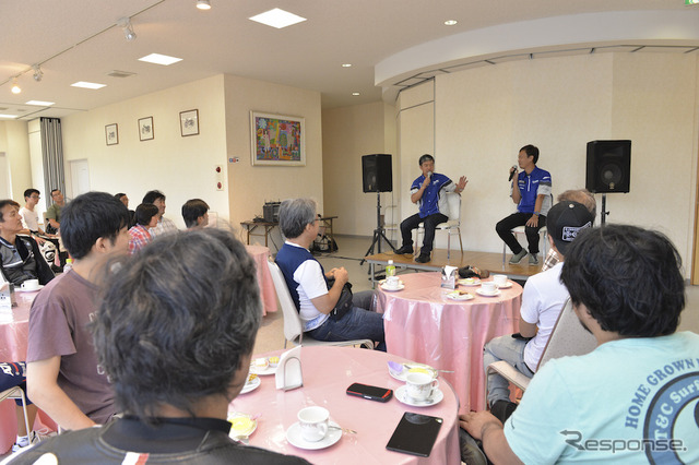 2015年9月21日、スポーツランドSUGO(宮城県柴田郡村田町)にて開催された『YZF-R1/R1Mオーナーズミーティング』。