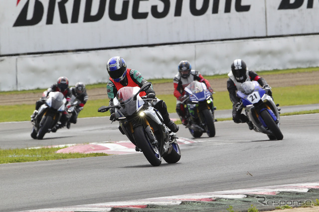 2015年9月21日、スポーツランドSUGO(宮城県柴田郡村田町)にて開催された『YZF-R1/R1Mオーナーズミーティング』。