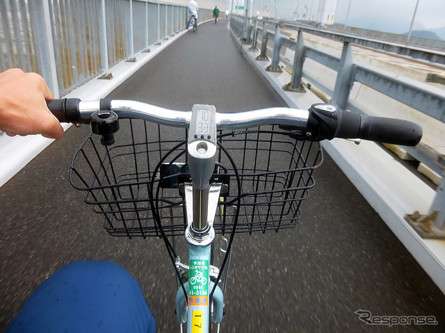 しまなみ海道をレンタサイクルで行く