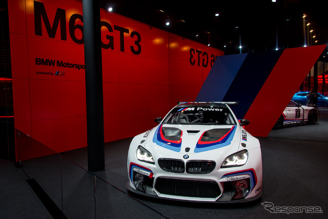 BMW M6 GT3（フランクフルトモーターショー15）