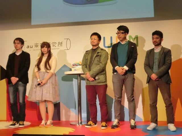 参加研究員であるハッカソンのメンバー。(左から)まさきち氏、まどか氏、つの氏、chikaike氏、Yazoo氏