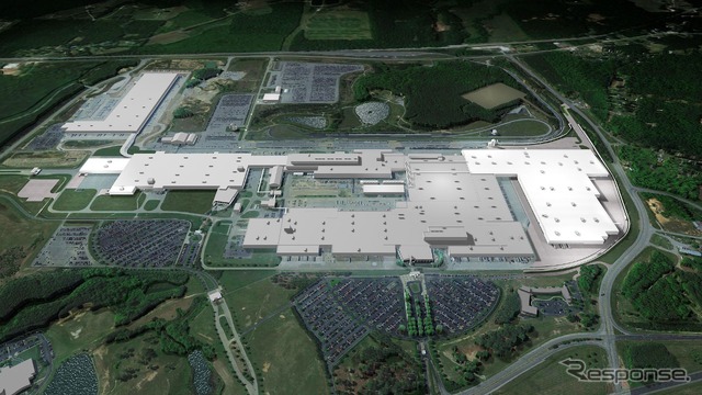 メルセデスベンツの米国アラバマ州タスカルーサ工場