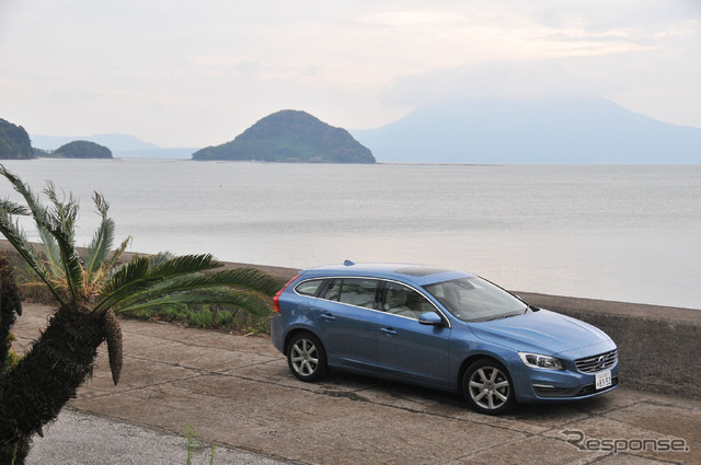 ボルボ V60 ディーゼルで東京-鹿児島を無給油チャレンジ