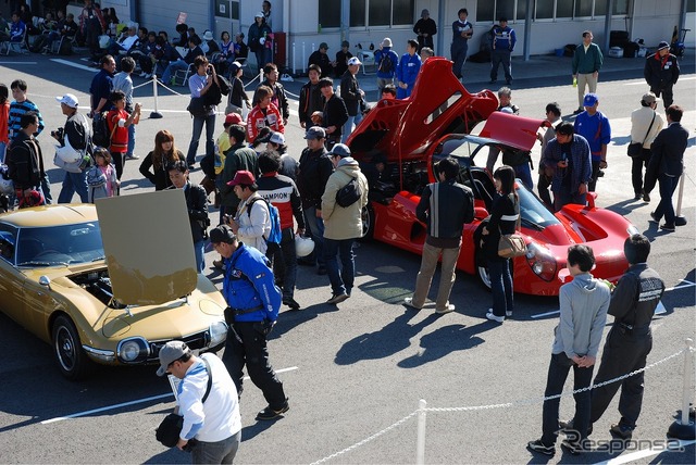 ヤマハ歴史車両デモ走行会・見学会（2008年）