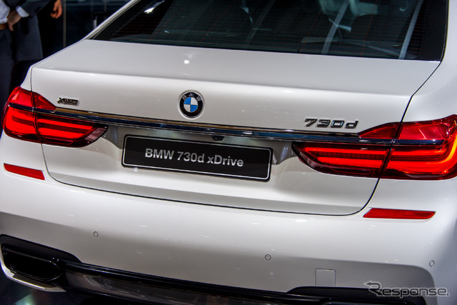 BMW 新型 7シリーズ(フランクフルトモーターショー15)