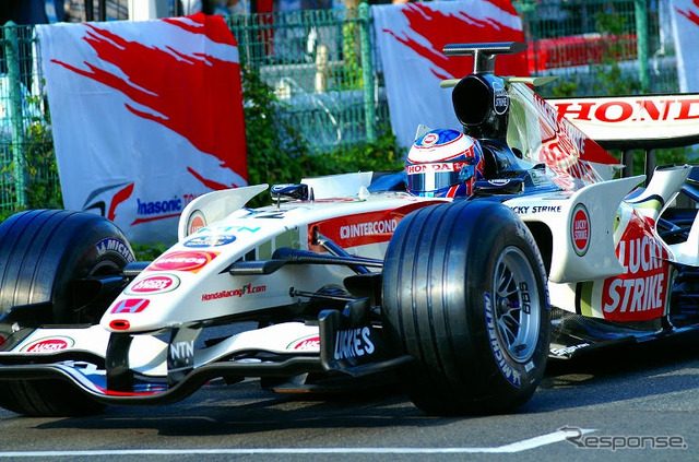 【ホンダF1】デモラン…ホンダがMEGA WEBを走った