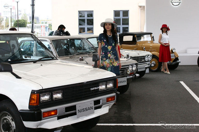 【日産1億台写真蔵】コンパニオン