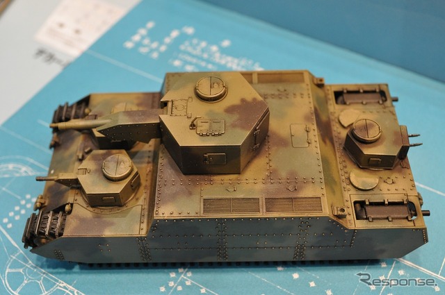 1/72スケールキット『帝国陸軍 150t 超重戦車［オイ］』