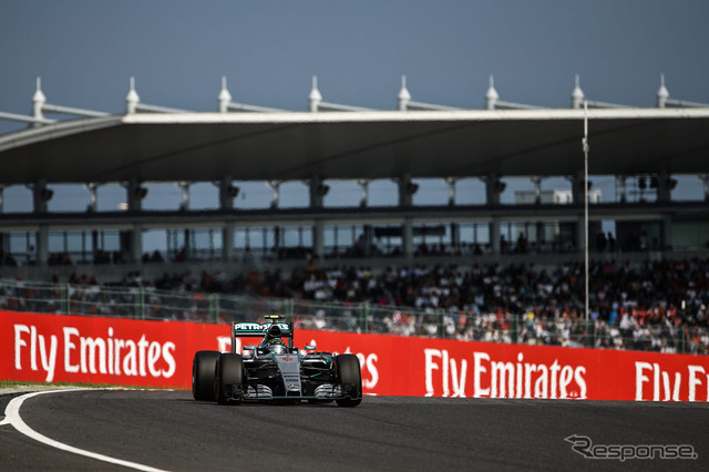 ニコ・ロズベルグ（F1 日本GP 決勝）