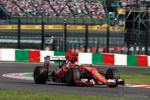 セバスチャン・ベッテル（F1 日本GP 決勝）