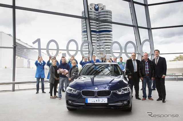 累計生産1000万台目のBMW3シリーズセダンは教習車に