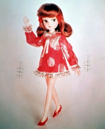 初代「リカちゃん」1967年