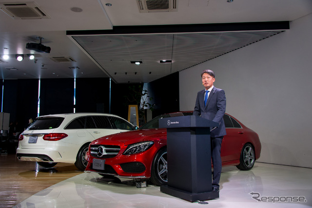 メルセデスベンツ C220 d 発表会