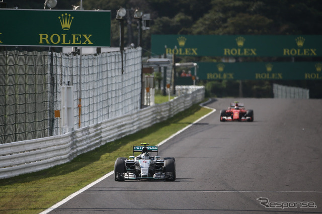 ニコ・ロズベルグ（F1 日本GP 決勝）