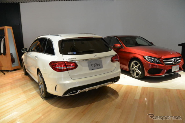 メルセデスベンツ C220d 発表会