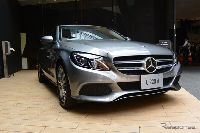 メルセデスベンツ C220d 発表会
