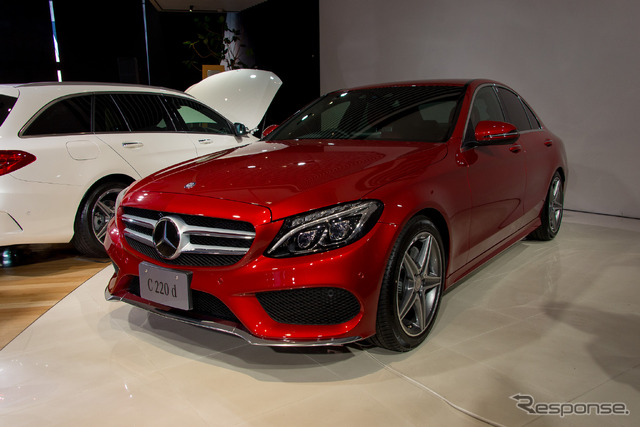 メルセデスベンツ C220d 発表会