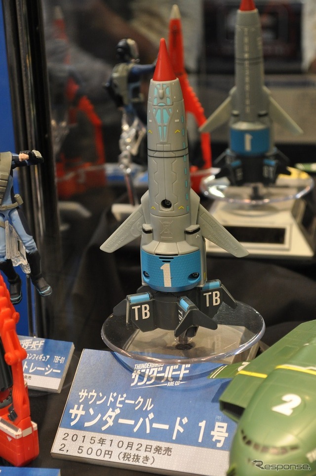 タカラトミーの新作「サンダーバードシリーズ」(全日本模型ホビーショー15)