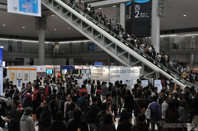 東京モーターショー会場（資料画像）