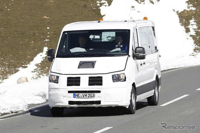 VWクラフター次世代モデル スクープ写真