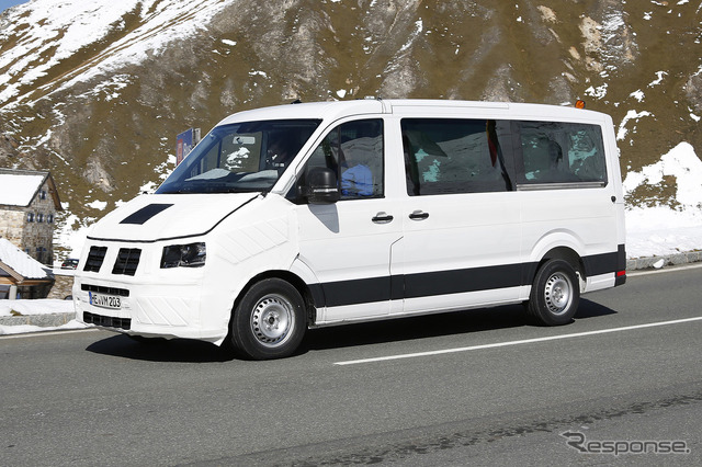VWクラフター次世代モデル スクープ写真
