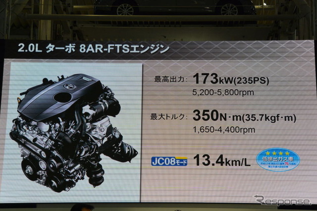 トヨタ自動車 クラウン 改良新型 発表会