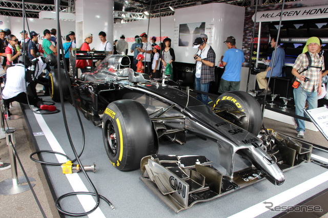 マクラーレン・ホンダ ブース(F1日本GP)