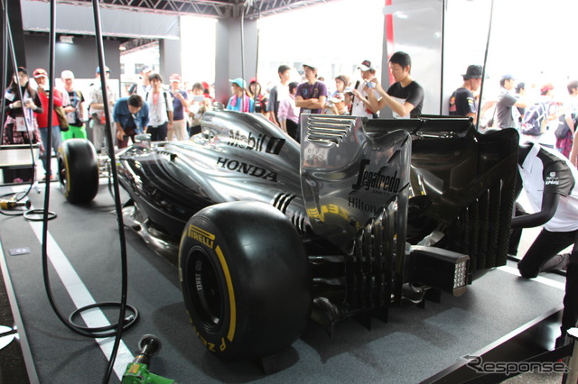 マクラーレン・ホンダ ブース(F1日本GP)