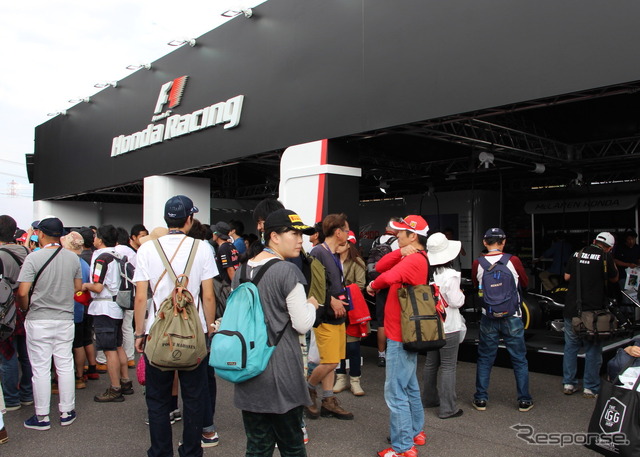 マクラーレン・ホンダ ブース(F1日本GP)